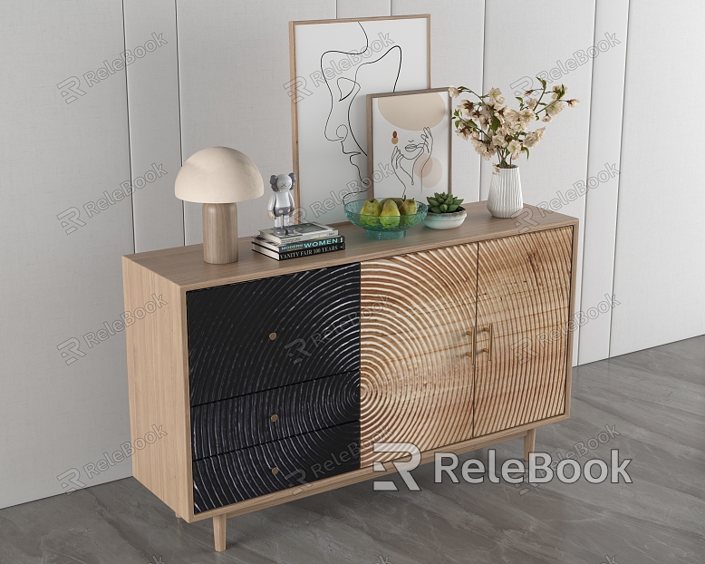 Modern Sideboard Cabinet model