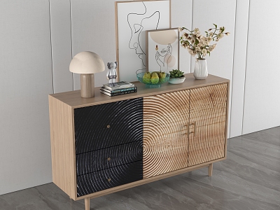 Modern Sideboard Cabinet model