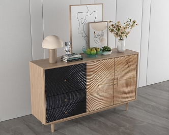 Modern Sideboard Cabinet 3d model