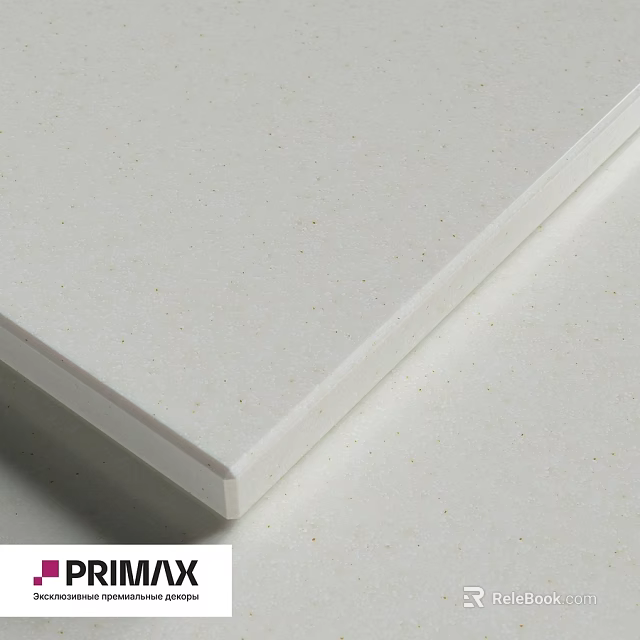 White Building Component with Golden Speckles Smooth Surface and Premium Material 3d model 