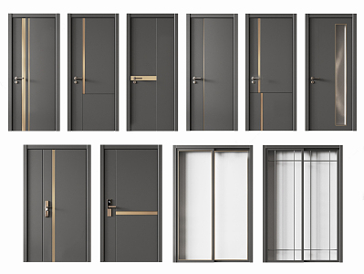 Modern Door 3d model