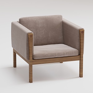 Modern single sofa 3d model