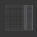 Modern White Household Electric Water Dispenser With Digital Display Blue Accents And Water Tray
