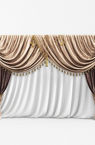 Curtains 3d model