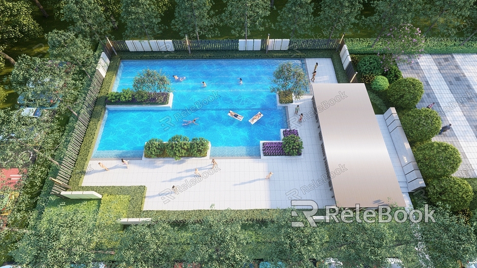 Modern Swimming Pool model