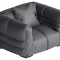 Single sofa 3d model