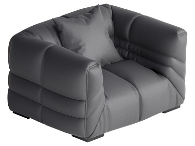 Single sofa 3d model