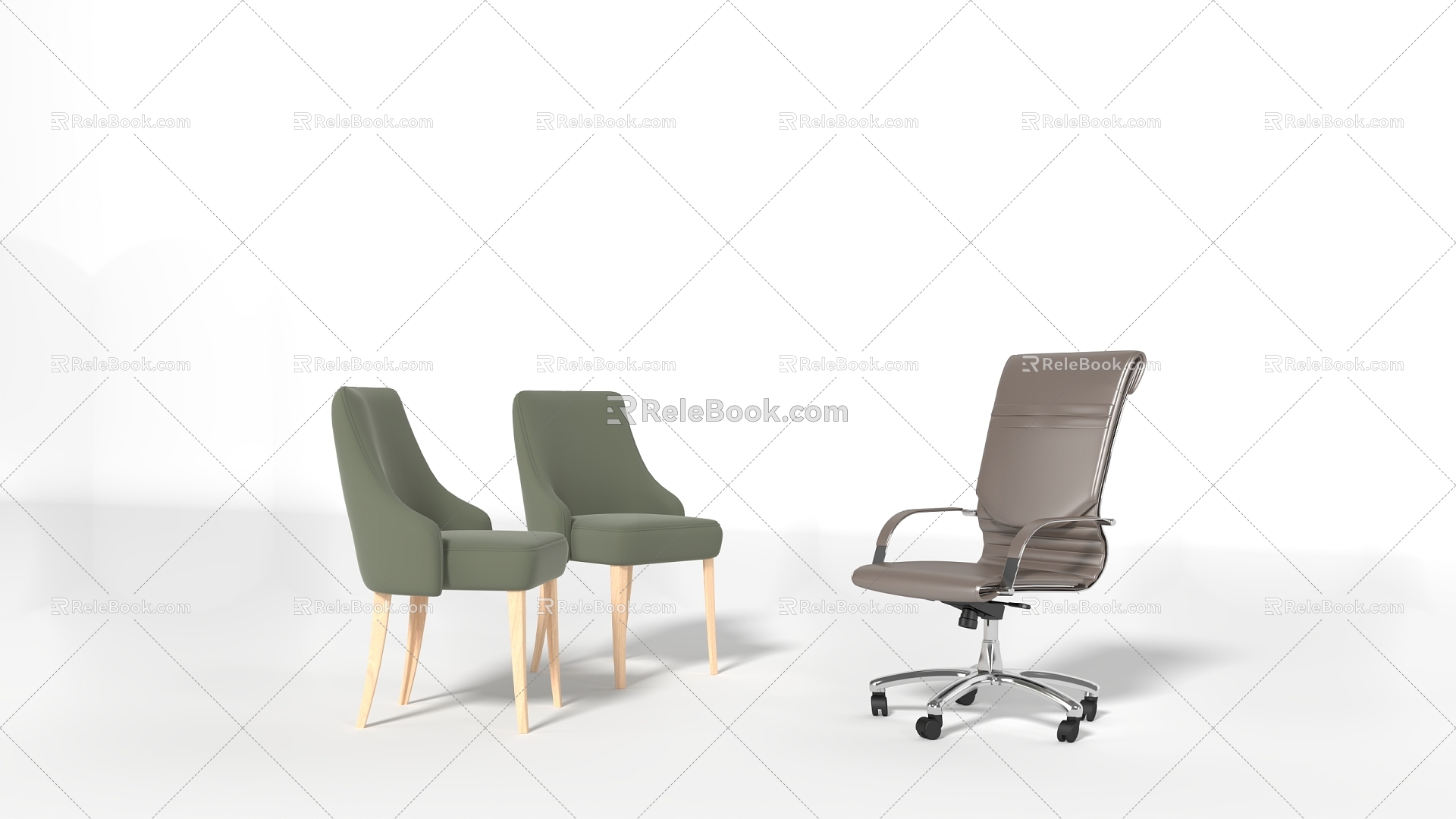 Leisure Chair Leather Chair Office Chair model