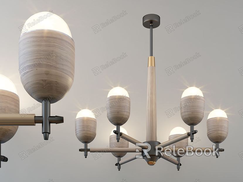 Modern chandelier fashion simple metal chandelier model