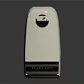 Vintage Digital Mobile Phone With Antenna Screen Numeric Keypad And Classic Design