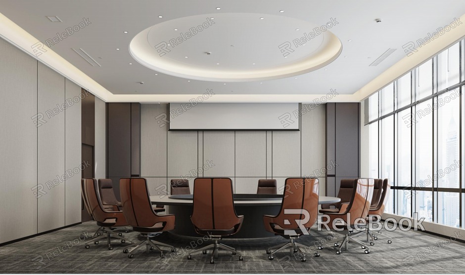 Modern Meeting Room Meeting Room Dome model