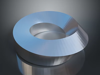 Modern Single Accent Chair with Smooth Leather Upholstery and Metallic Frame Design 3d model