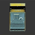 Modern cipher machine Enigma cipher machine enigma cipher machine Enigma machine. 3d model