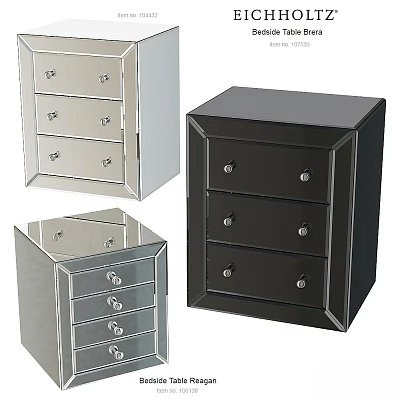 Vintage Drawer Cabinet eichholtz Roadside Stone Drawer Cabinet Bedside Cabinet 3d model