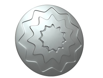 Modern Shield 3d model