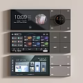Modern Smart Panel Visual Panel Function Panel Socket 3d model