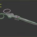 Sharp Stainless Steel Household Scissors With Ergonomic Handle And Durable Blades