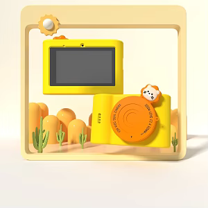 Lion Camera Children's Camera Toy 3d model
