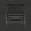 Vintage Carriage Luxury Carriage 3d model