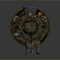 Infrared Steiner Laser Pistol Light Source Firearm Sight Firearm Device 3d model