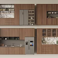 Middle Style Sideboard 3d model