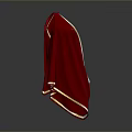 Premium Red Towel With Elegant Gold Trim For Home Bathroom And Kitchen