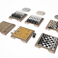 Modern Chessboard 3d model