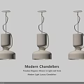 Modern Chandeliers Light Fixture Design Featuring Functional Elegance In Light And Form 3d model