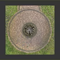 Outdoor Living Essential Fire Pit Setup With Circular Brick Area Tripod And Wood Pile