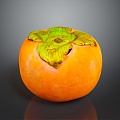 Persimmon fruit 3d model