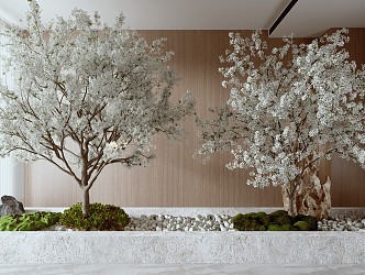 modern pear tree 3d model