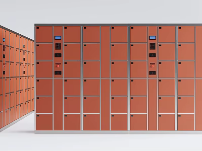 Modern express cabinet 3d model