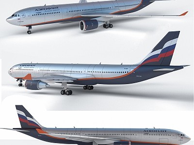 Other Airbus A330 aircraft 3d model