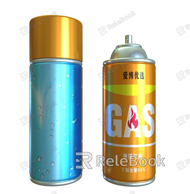 Gas Cylinder Butane Gas Cylinder Outdoor Liquefied Gas Cylinder Outdoor Gas Cylinder model