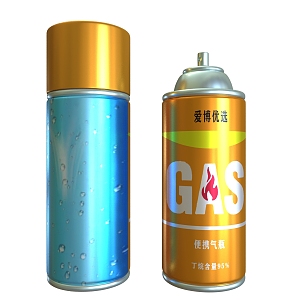 Gas Cylinder Butane Gas Cylinder Outdoor Liquefied Gas Cylinder Outdoor Gas Cylinder 3d model