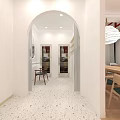 Modern Pilates Studio Interior With Reformer Equipment Wooden Floor And Mirrors