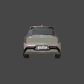 Stylish Modern UK Plate SUV Car Featuring LED Headlights and Black Wheels