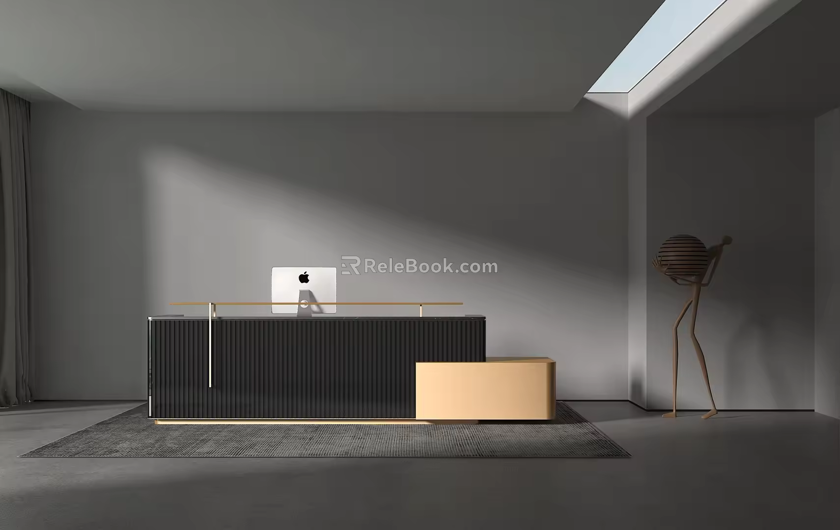 Reception desk Reception desk Cashier 3d model