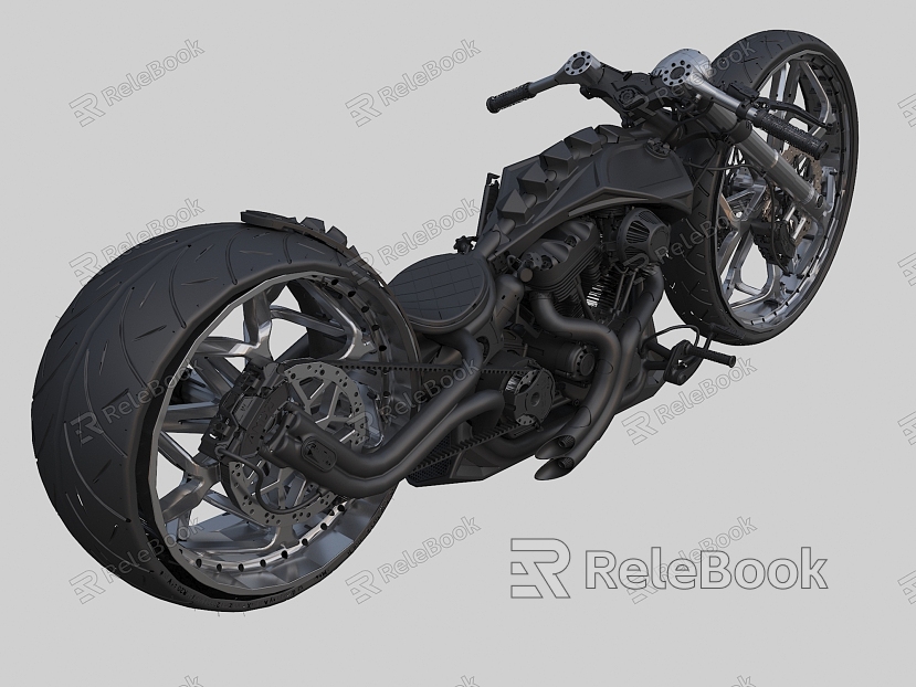 Motorcycle blackboy model