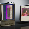 Vintage Walkman Portable Audio Player with Classic Cassette Tape Katie Music Sounds of Love Collection