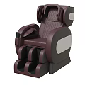 Premium Leather Full Body Electric Massage Chair With Foot Massage For Comfortable Home Relaxation