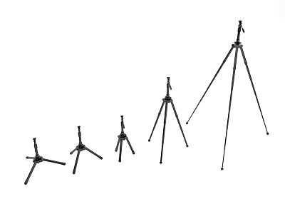Commercial Adjustable Tripod Equipment With Multiple Sizes For Professional Use 3d model
