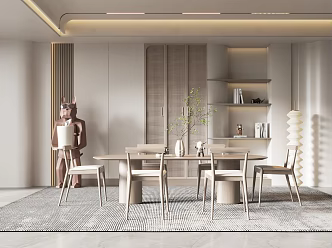 The Silent Restaurant 3d model