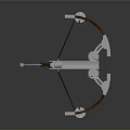 Crossbow Mechanical Crossbow Shift Bow and Arrow Shoot Far Equipment Weapons High-tech Crossbow 3d model