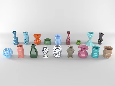 Modern ceramic ware 3d model