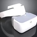 DJI White VR Headset Electronic Device With Ergonomic Design And Immersive Experience