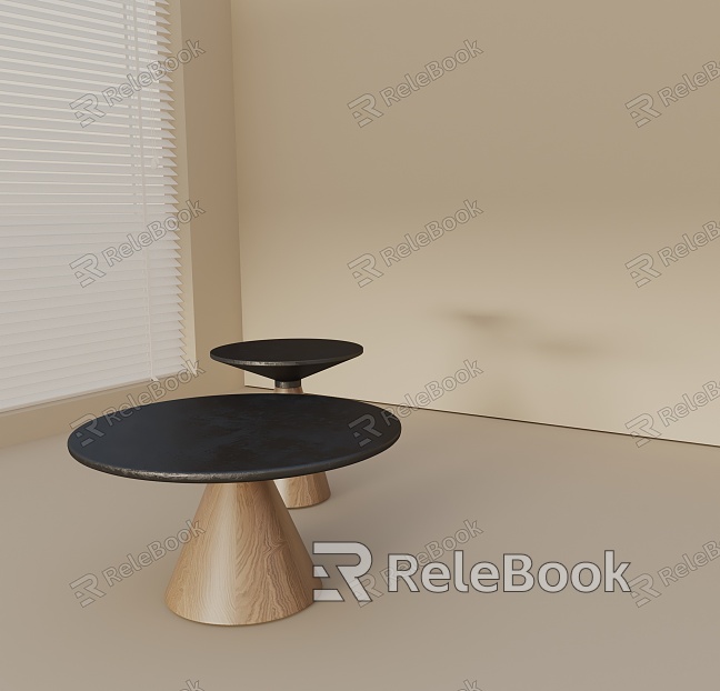 Modern coffee table model