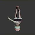 Silver Metal Clamp Tool With Handle Jaws And Knob For Gripping Objects