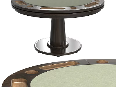 Play Equipment Round Table With Multiple Cup Holders For Kids Indoor Play Activities 3d model