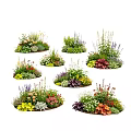 Colorful Diverse Plant Combinations For Garden Landscaping And Yard Design